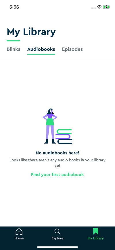 Libraries screenshot 