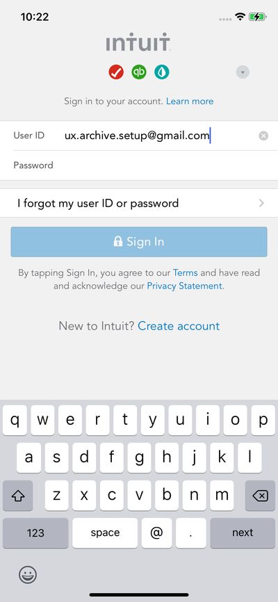 Logins screenshot 