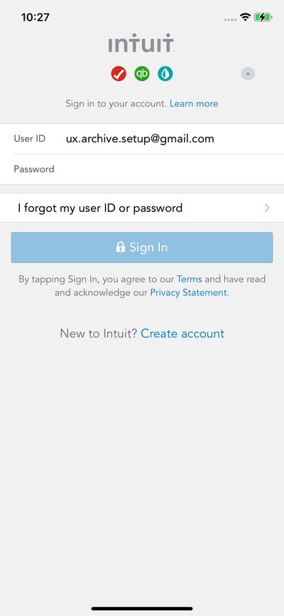 Logins screenshot 