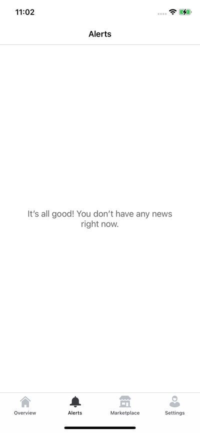 Alerts & Reminders screenshot 
