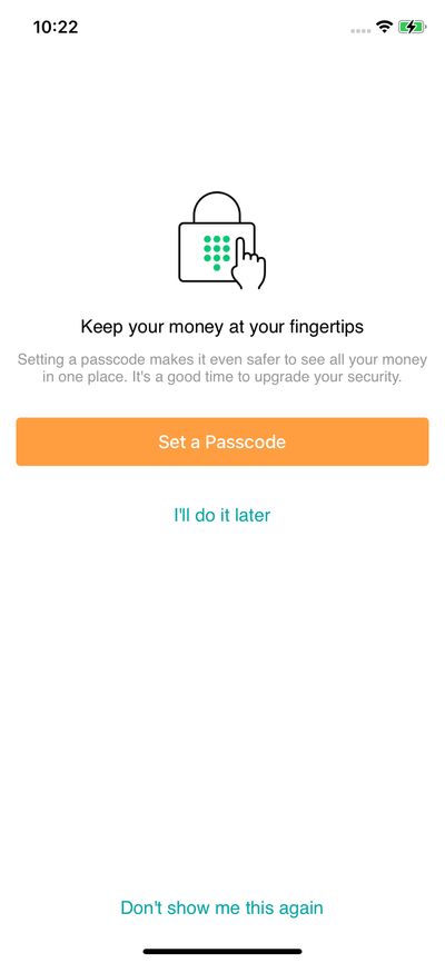Setups screenshot 