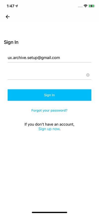 Logins screenshot 
