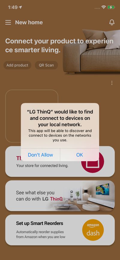 Permission screenshot 
