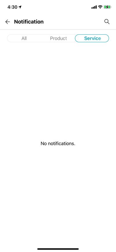 Activity & Notification screenshot 