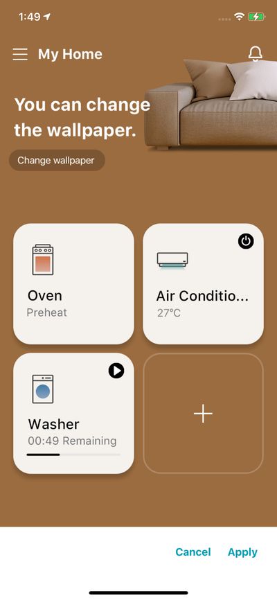 Setups screenshot 