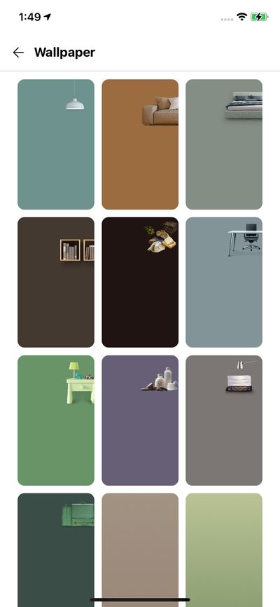 Setups screenshot 
