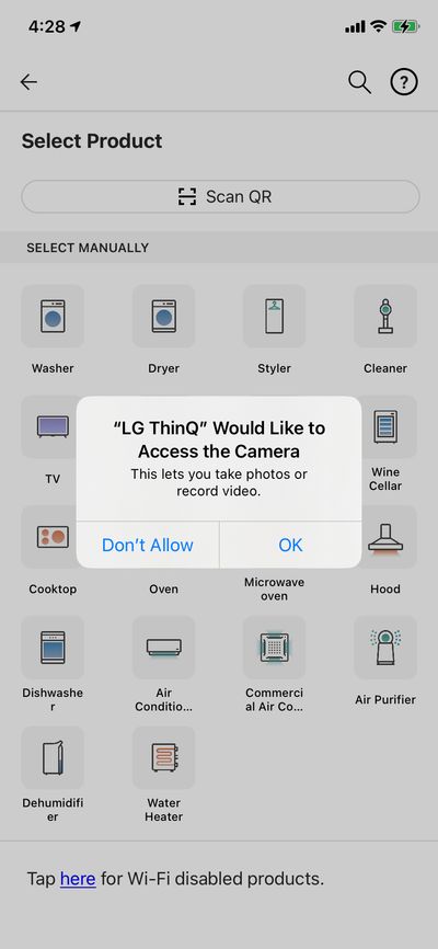 Permission screenshot 