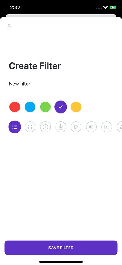 Filter & Sort screenshot 
