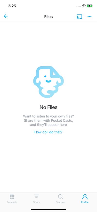 Libraries screenshot 