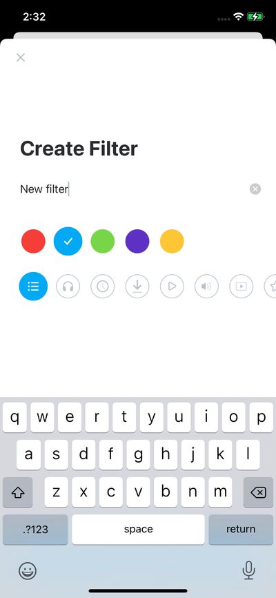 Filter & Sort screenshot 