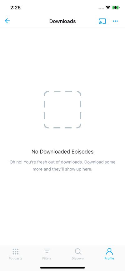 Libraries screenshot 