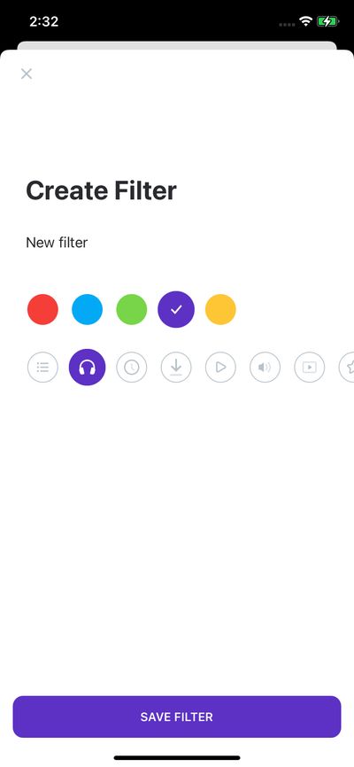 Filter & Sort screenshot 