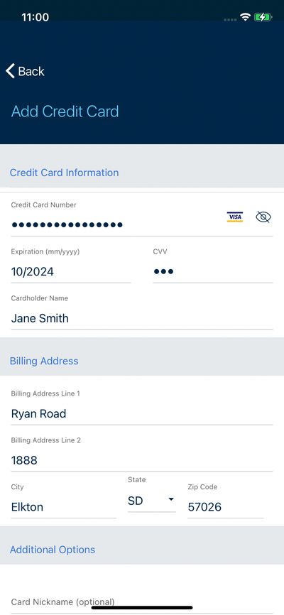 Payment Method screenshot 