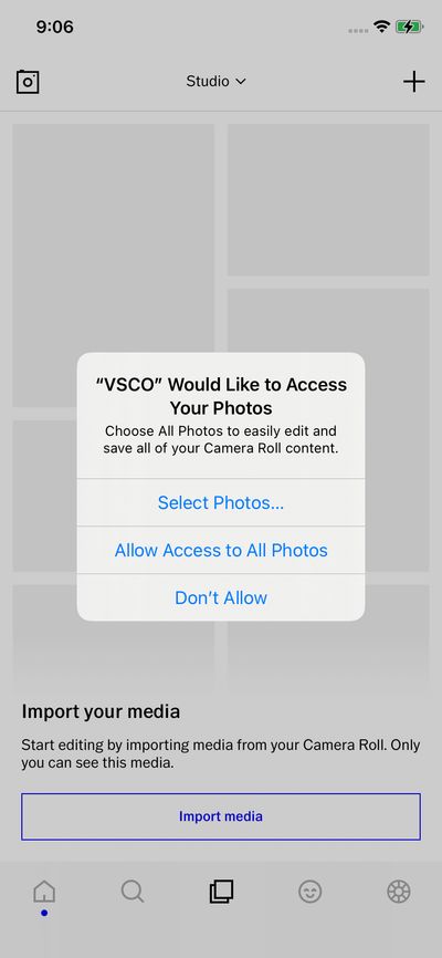 Permission screenshot 