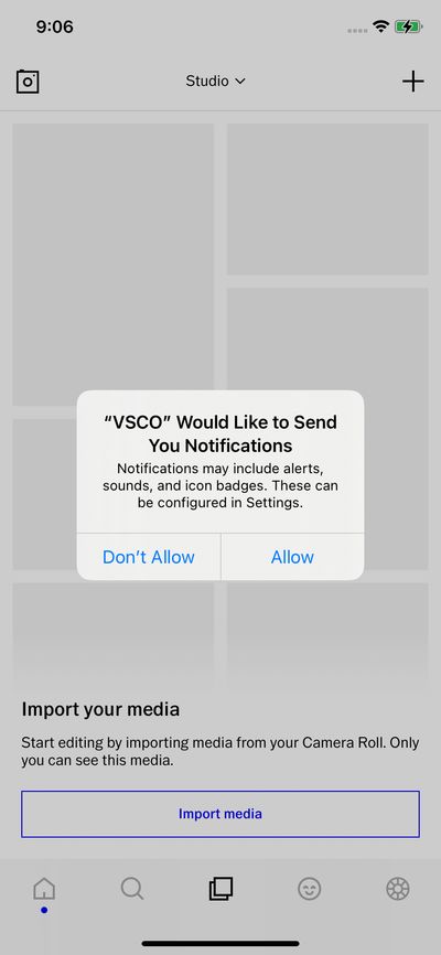 Permission screenshot 