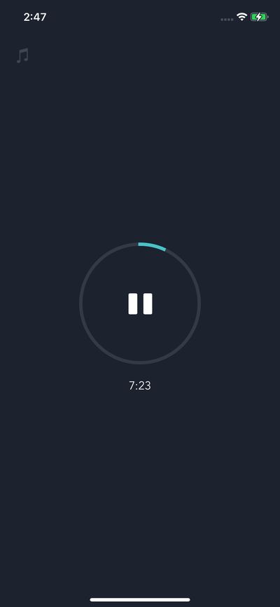 Audio Playback screenshot 