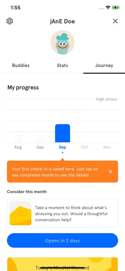 Progress screenshot 