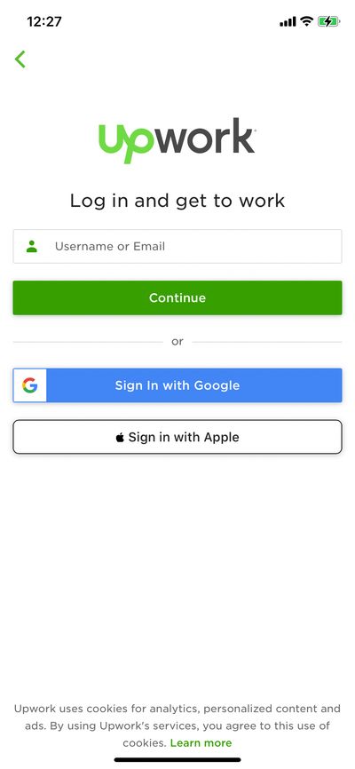 Logins screenshot 