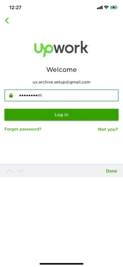 Logins screenshot 