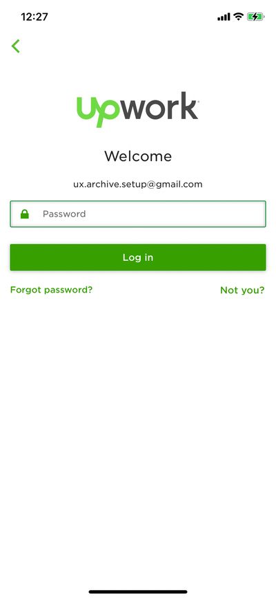 Logins screenshot 