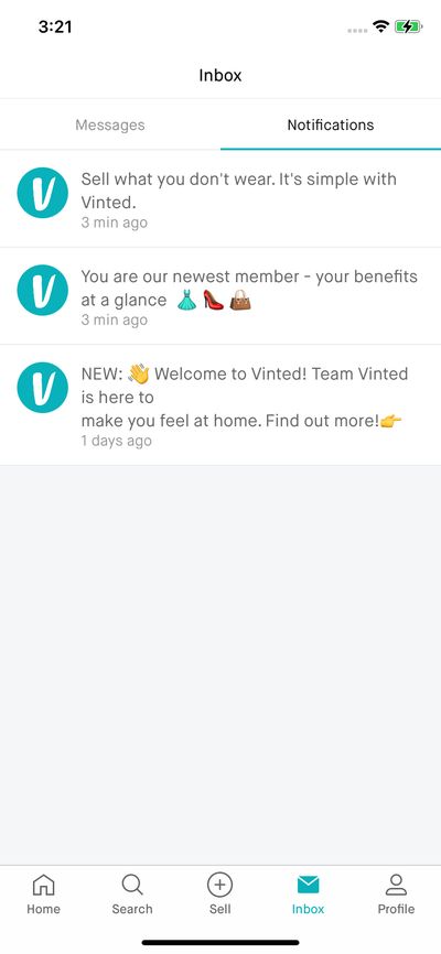 Activity & Notification screenshot 