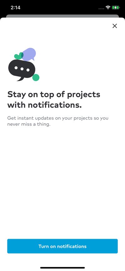 Activity & Notification screenshot 
