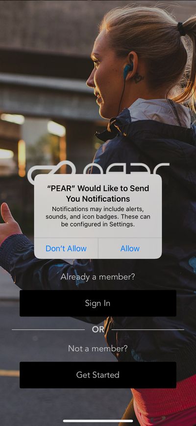 Permission screenshot 