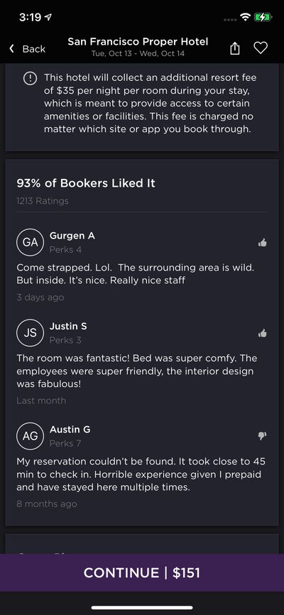 Reviews & Rating screenshot 