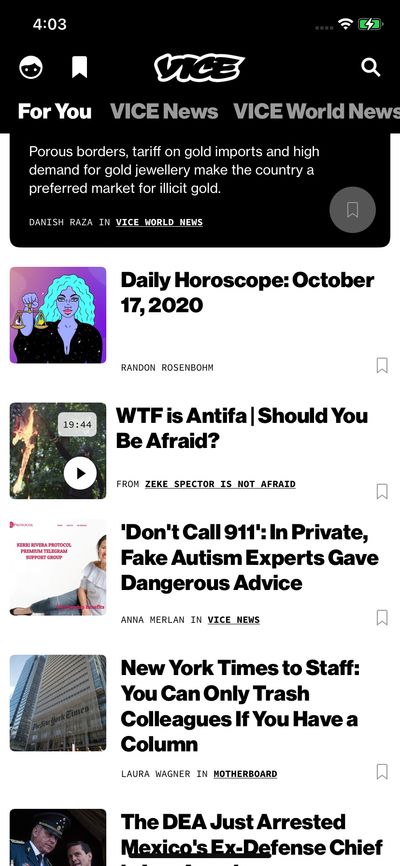Articles & News screenshot 