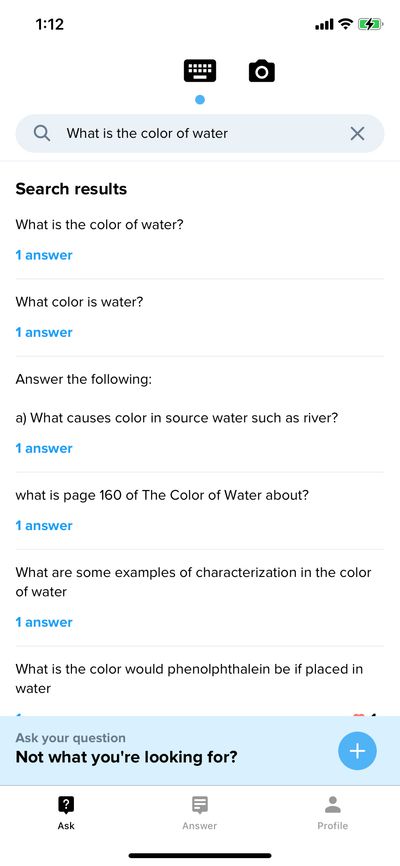 Search screenshot 