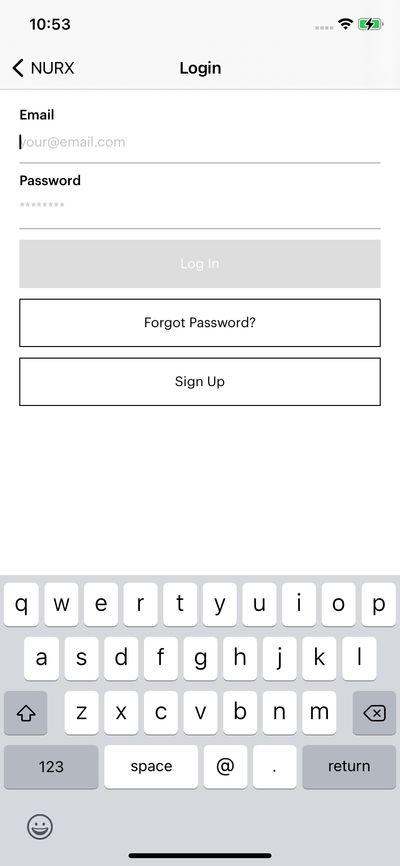 Logins screenshot 