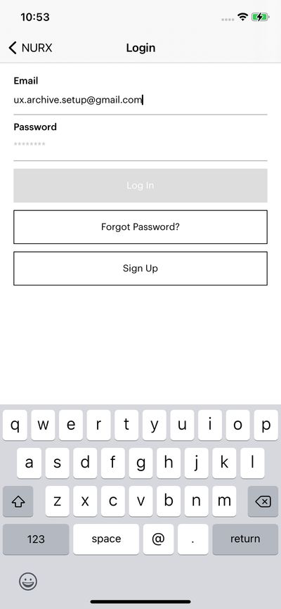 Logins screenshot 