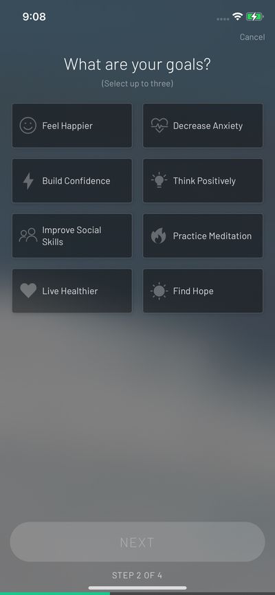 Quizzes screenshot 