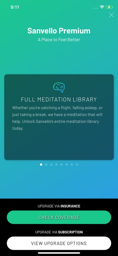 Subscription screenshot 