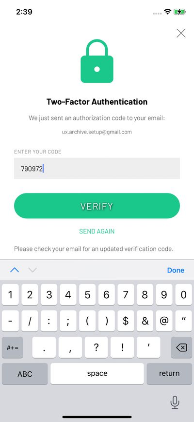Verification screenshot 