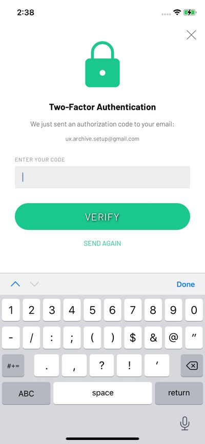 Verification screenshot 