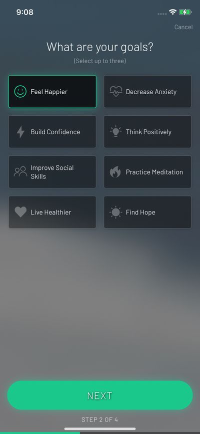 Quizzes screenshot 