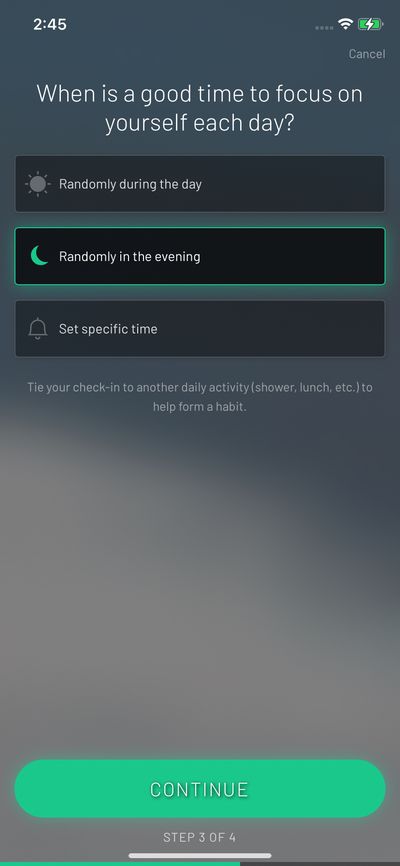 Quizzes screenshot 