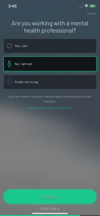 Quizzes screenshot 