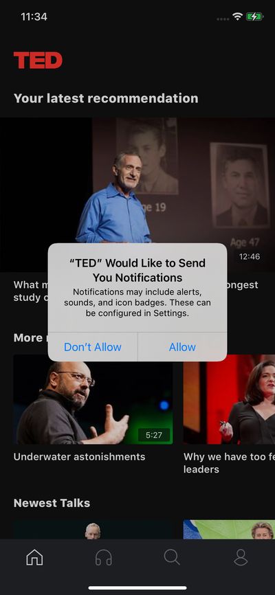 Permission screenshot 