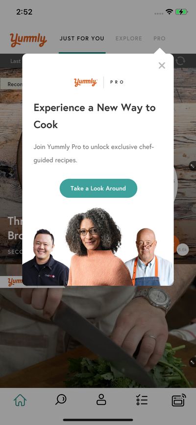 Subscription screenshot 