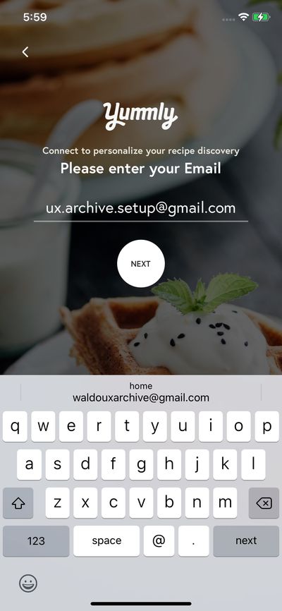 Logins screenshot 