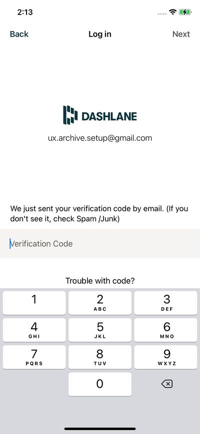 Verification screenshot 