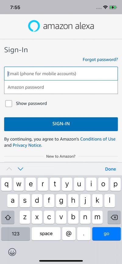 Logins screenshot 