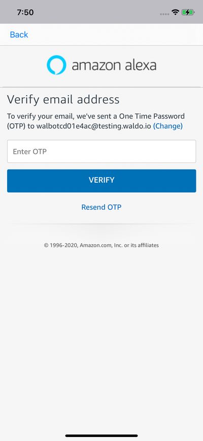 Verification screenshot 