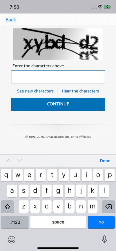 Verification screenshot 