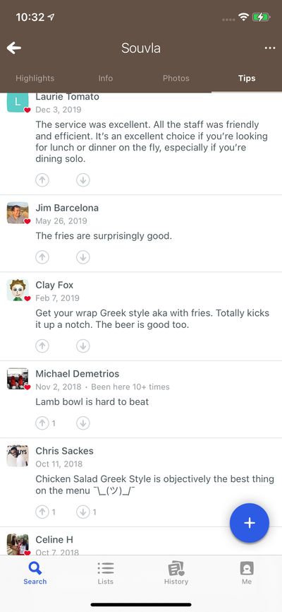 Reviews & Rating screenshot 