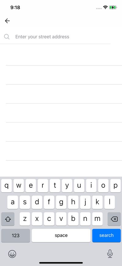 Search screenshot 