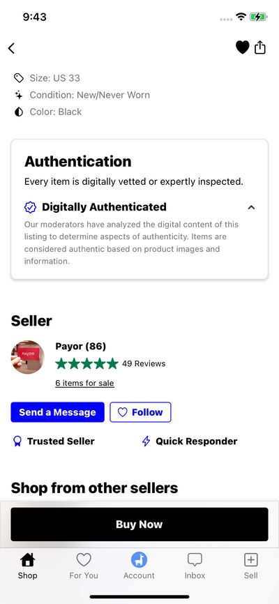 Reviews & Rating screenshot 