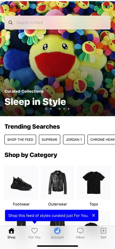 Home screenshot 